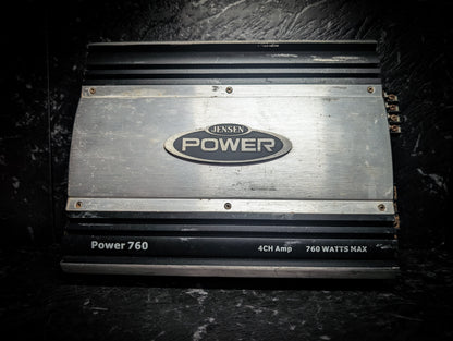 JENSEN 760watt 4 Channel Amplifier