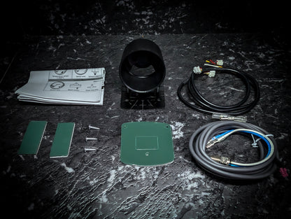 10 Colour Variable Stepper Motorized 52mm Water Temperature Gauge