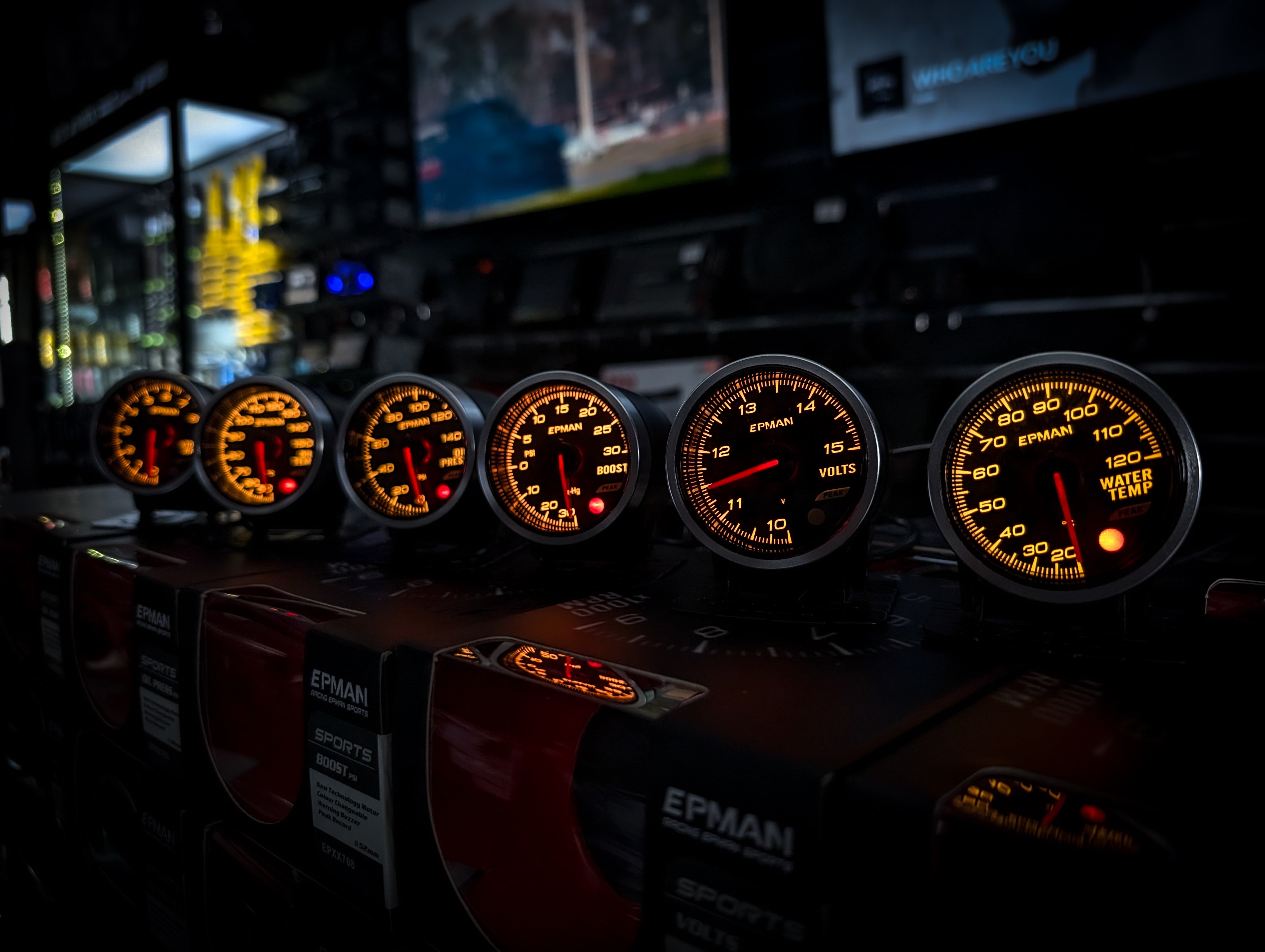 10 Colour Variable Stepper Motorized 52mm Boost Gauge