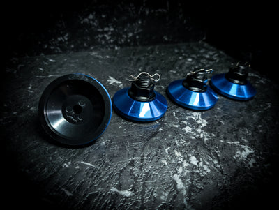SPARCO Style NT/CRIMSON BLUE Series Centre Caps
