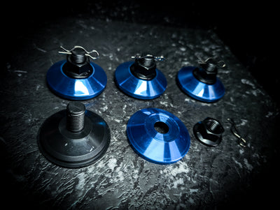SPARCO Style NT/CRIMSON BLUE Series Centre Caps