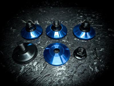 SPARCO Style NT/CRIMSON BLUE Series Centre Caps