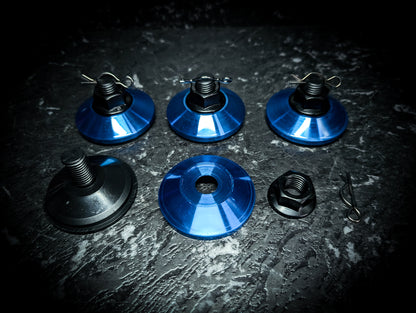 SPARCO Style NT/CRIMSON BLUE Series Centre Caps