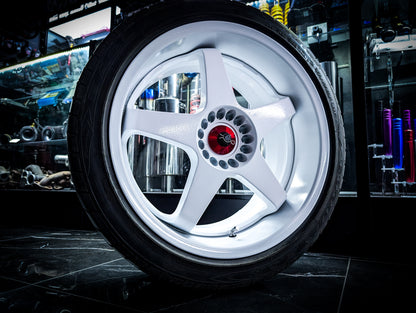 SPARCO Style NT/CRIMSON RED Series Centre Caps