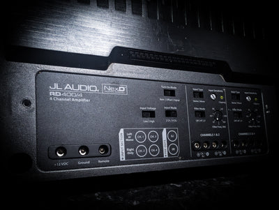 JL AUDIO 400watt RMS 4 Channel Premium Amplifier