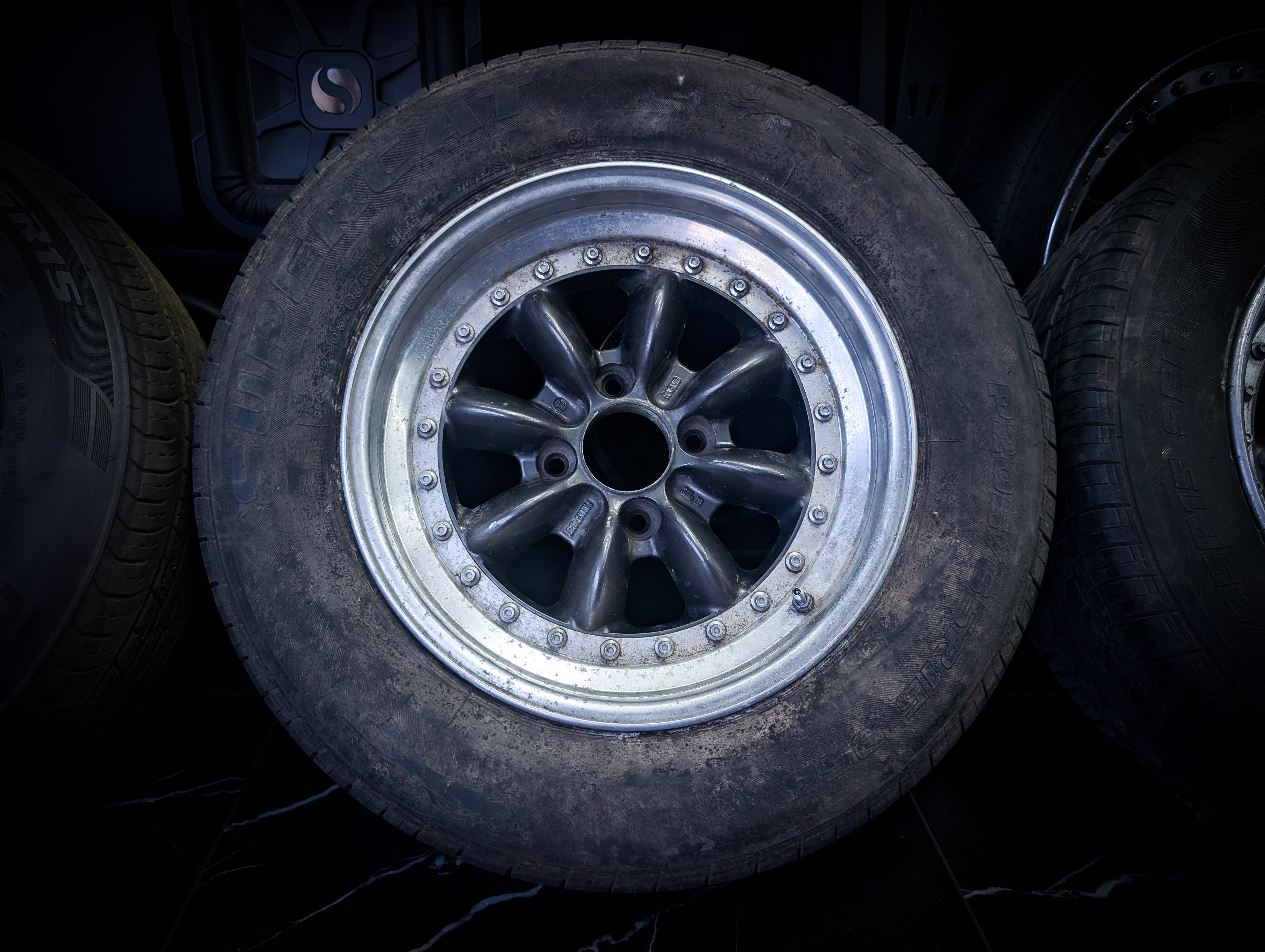 15" PANASPORT C8R Multi Piece Staggared Wheels x 4