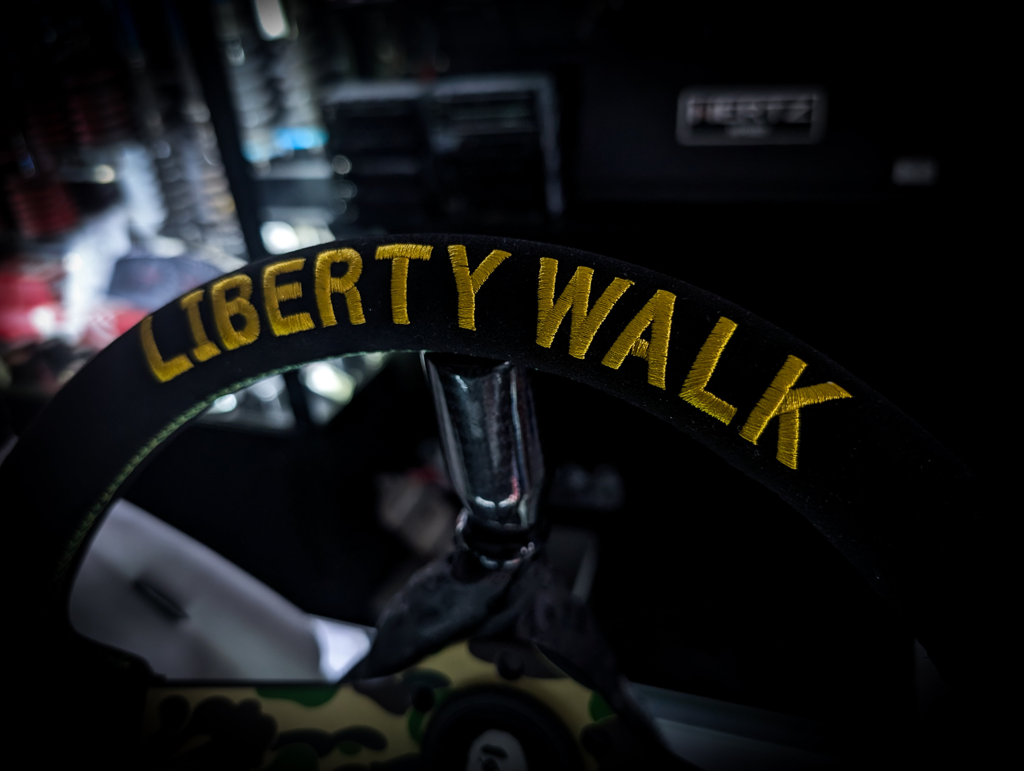 A BATHING APE® x LIBERTY WALK | Deep Dished Steering Wheel