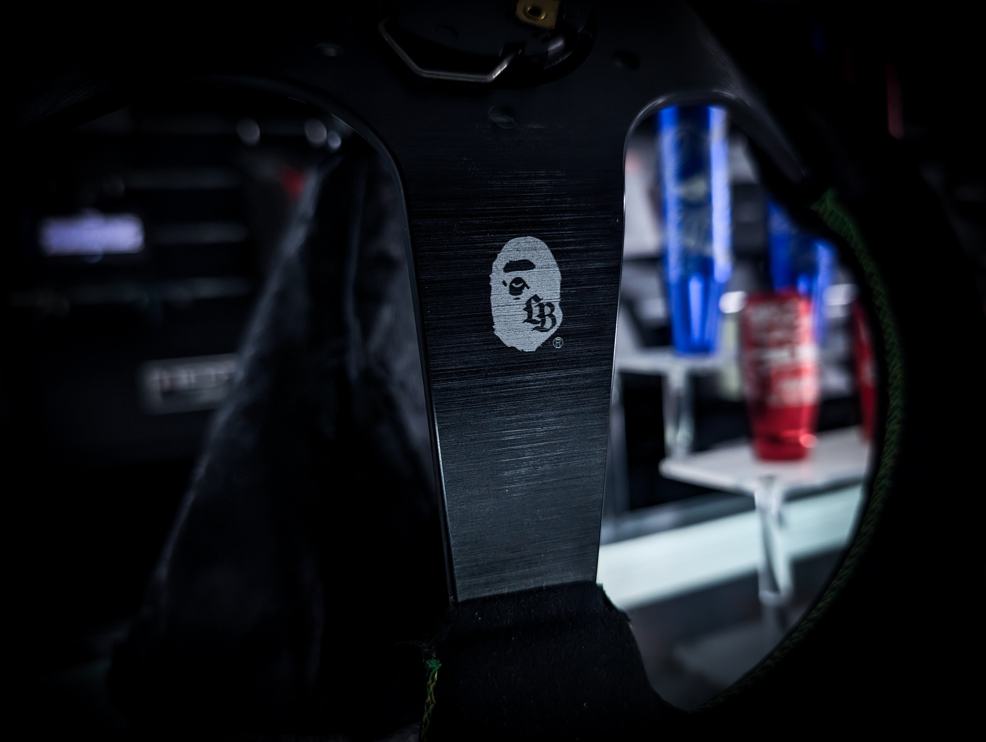 A BATHING APE® x LIBERTY WALK | Deep Dished Steering Wheel