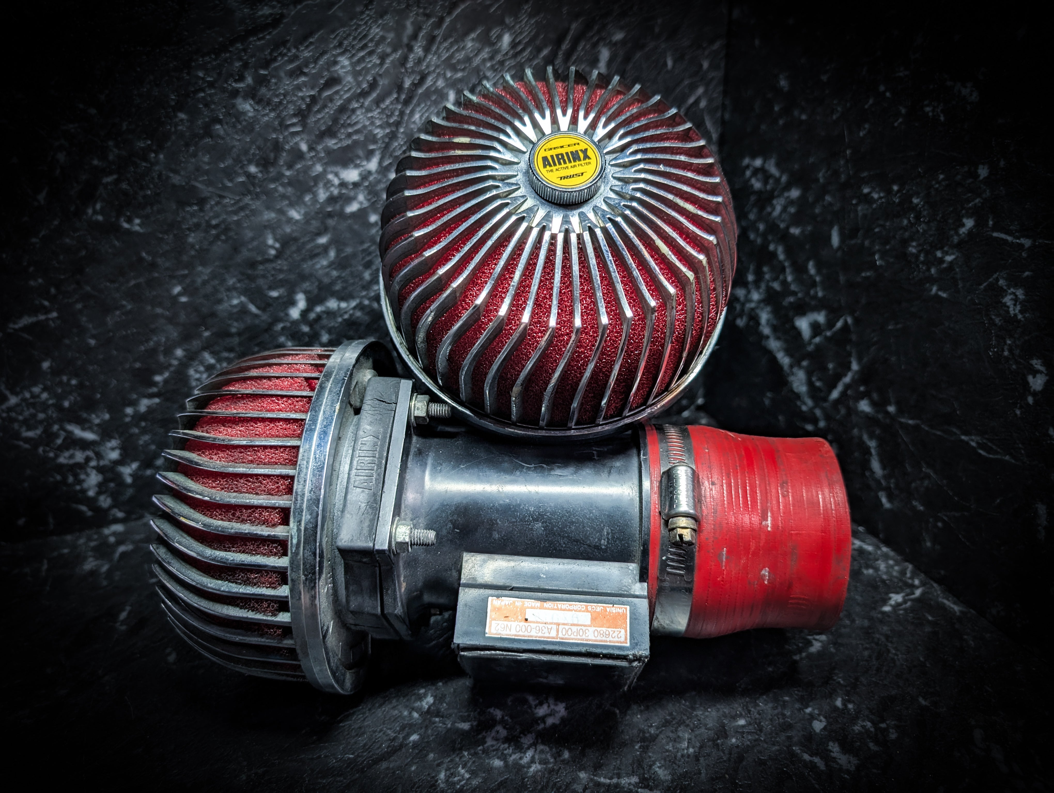 NISSAN SKYLINE GTR RB26 Twin Gracer TRUST AIRINX Intakes and Air Flow Meters