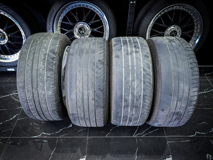 17" Rota Grid R Gloss White Wheels x 4