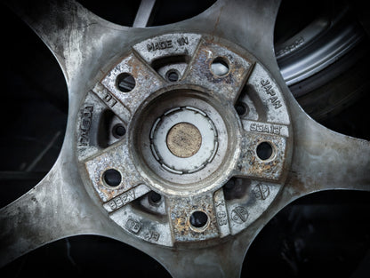 17" ENKEI Deep Dish Circular GTA Staggered Wheels x 4