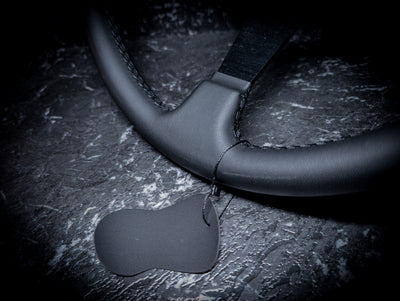 Black Stitch • Deep Dished Leather Steering Wheel