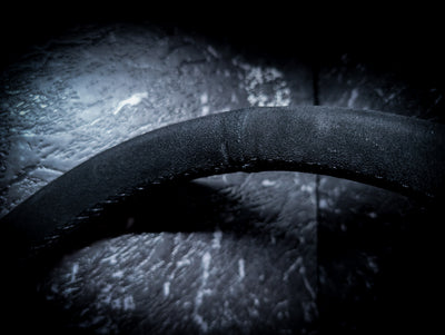 Black Stitch • Deep Dished Alcantara Steering Wheel