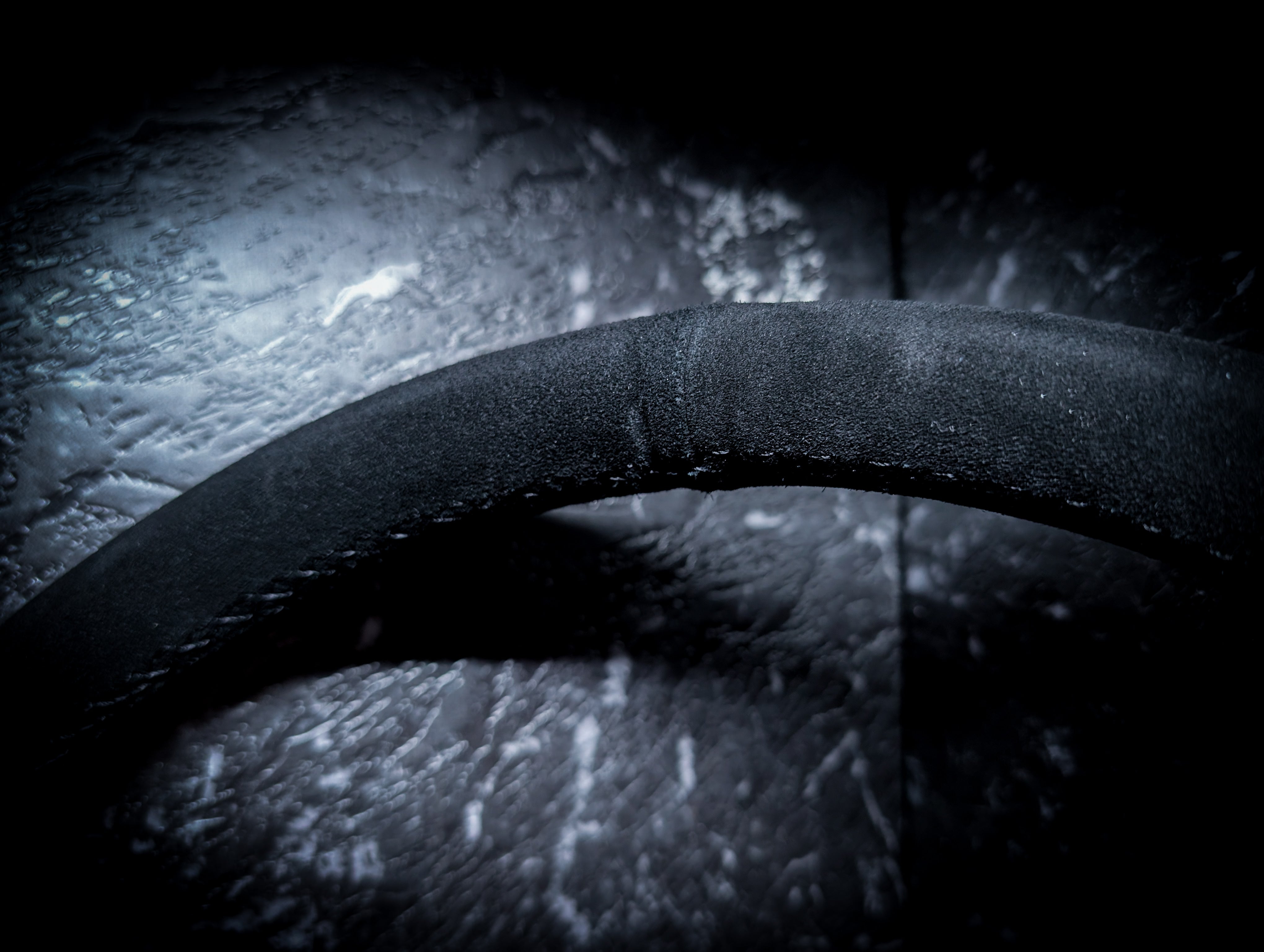 Black Stitch • Deep Dished Alcantara Steering Wheel