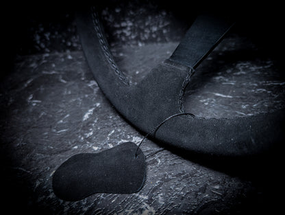 Black Stitch • Deep Dished Alcantara Steering Wheel