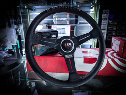 2024 MAX ORIDO x NARDI Collaboration Steering Wheel 340mm ( SIGNED By Manabu Orido! ) + NRG Quick Release