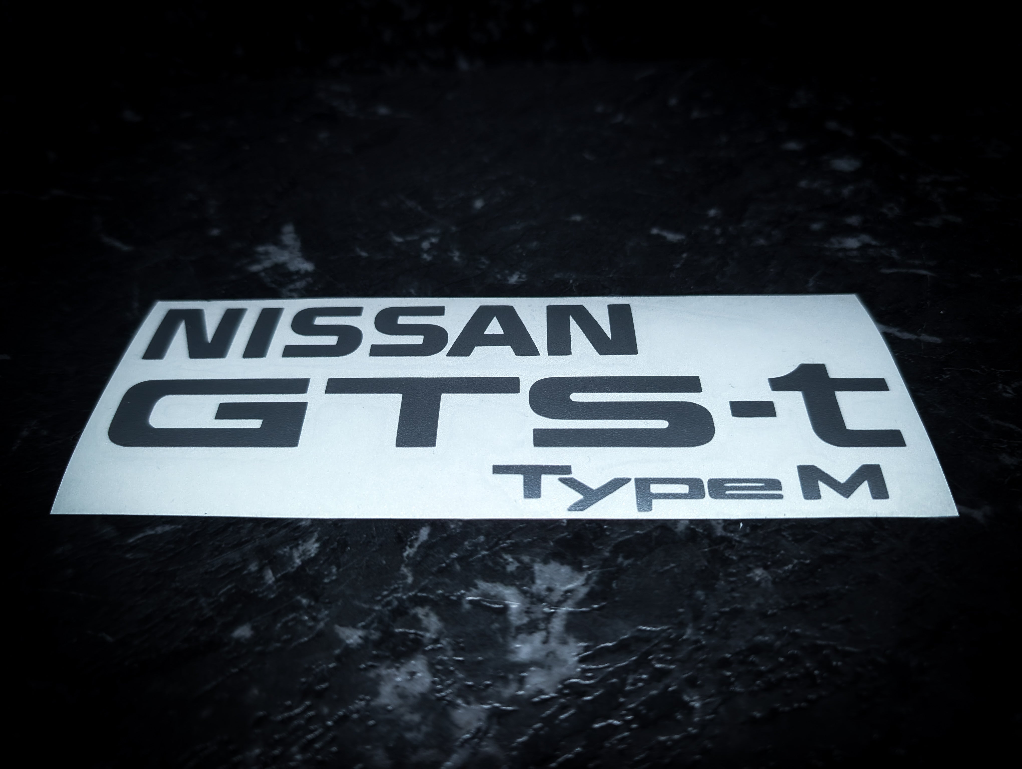 Nissan Skyline R32 GTS-T Type M Spec Original Boot Decals