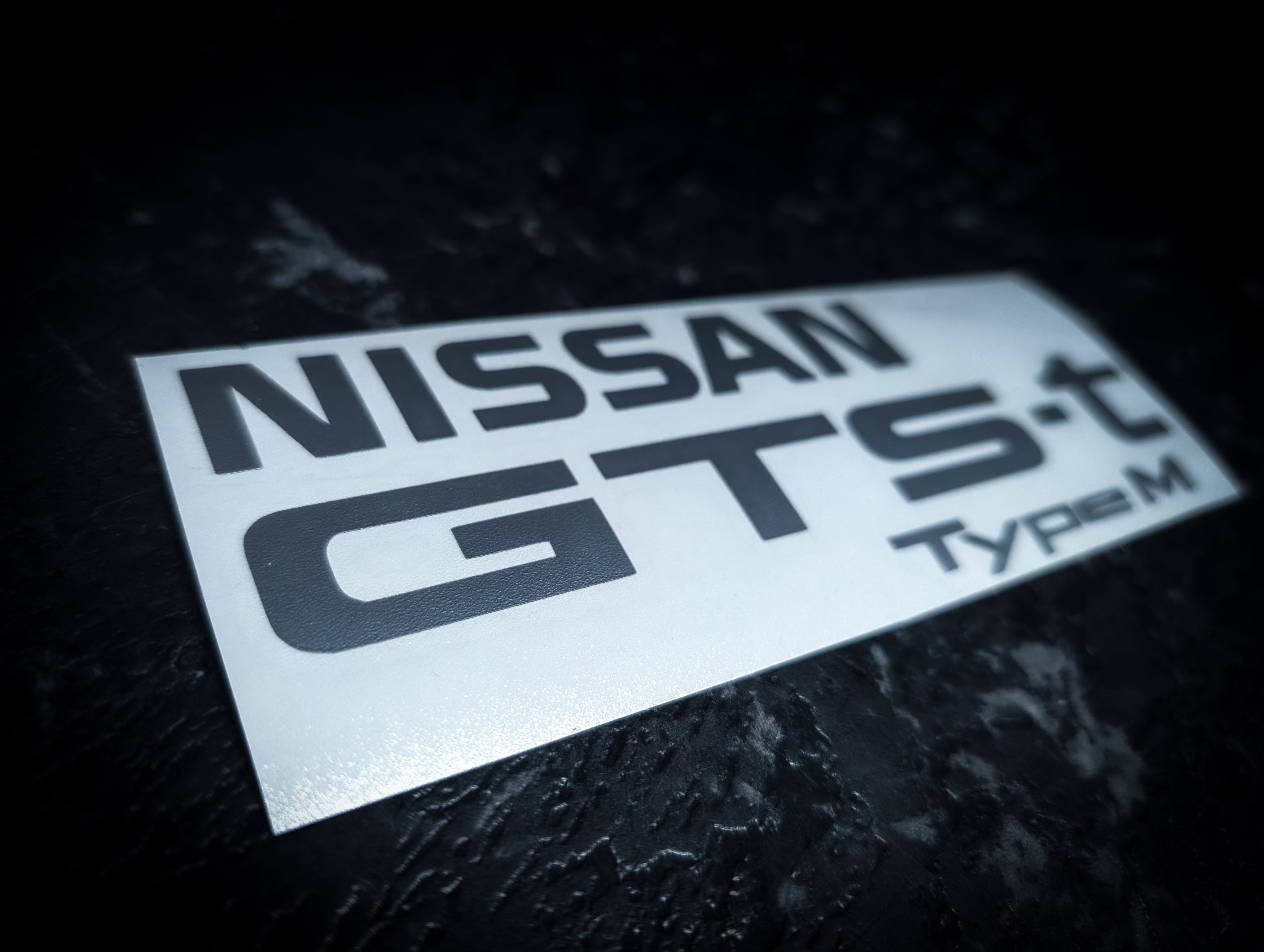 Nissan Skyline R32 GTS-T Type M Spec Original Boot Decals