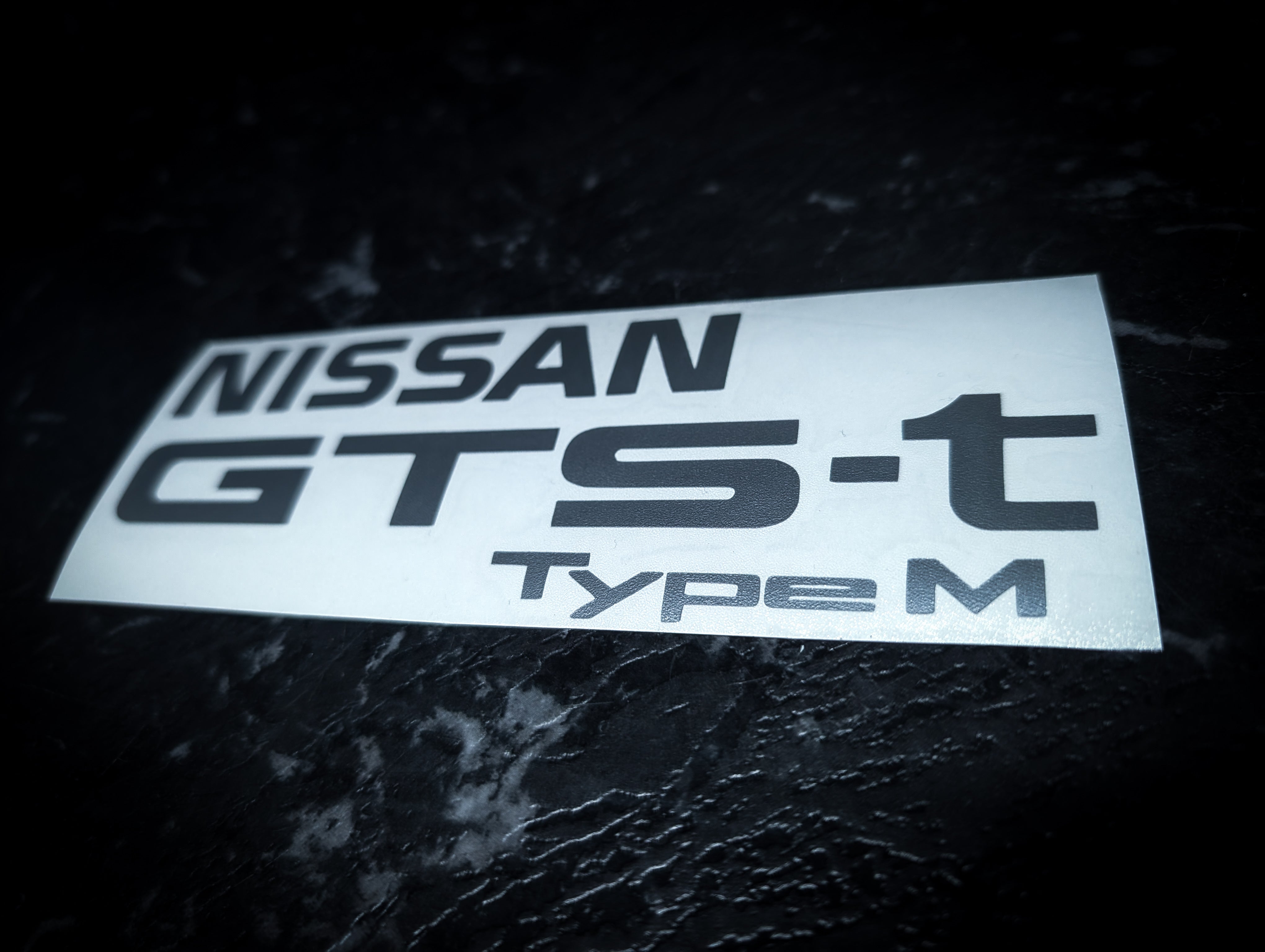 Nissan Skyline R32 GTS-T Type M Spec Original Boot Decals