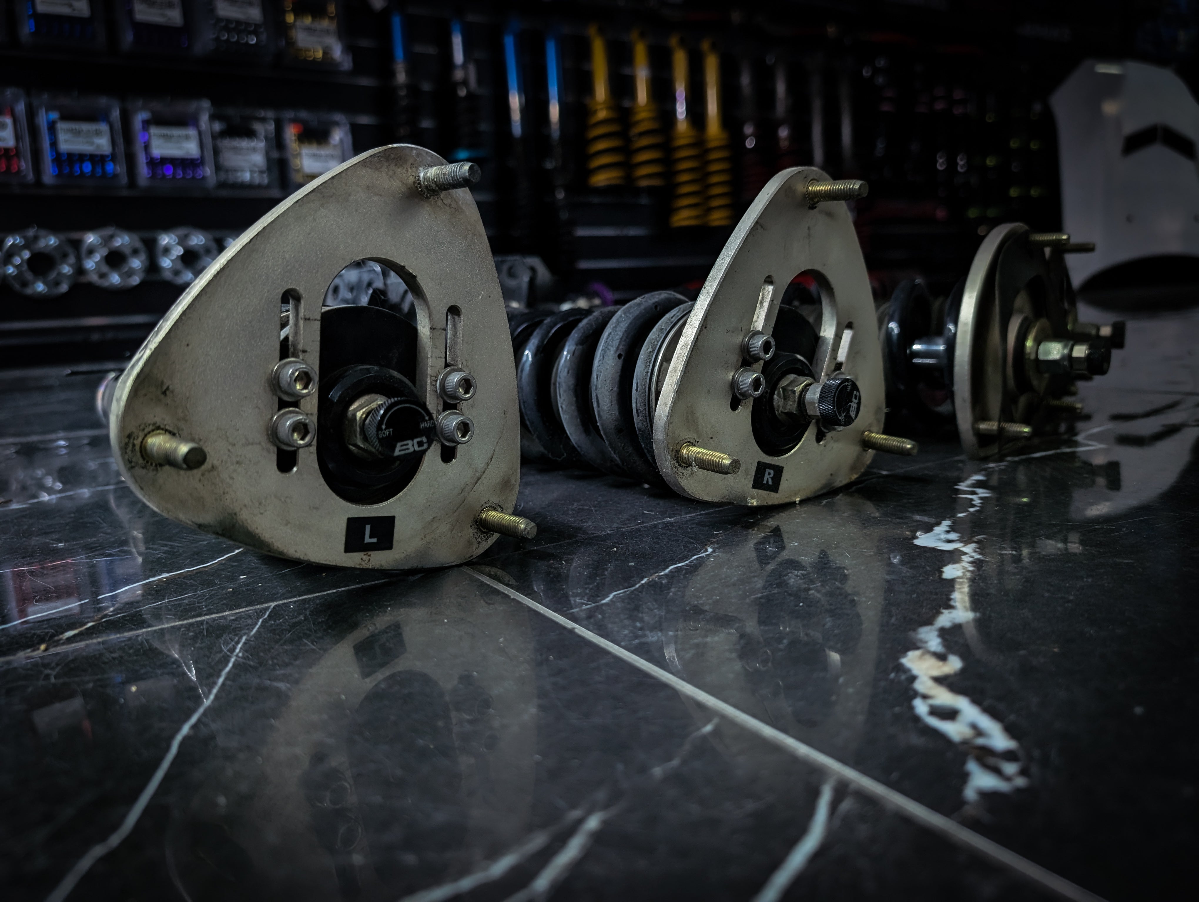 SUBARU Forester SF 97-02 BC GOLD Fully Adjustable Coilovers