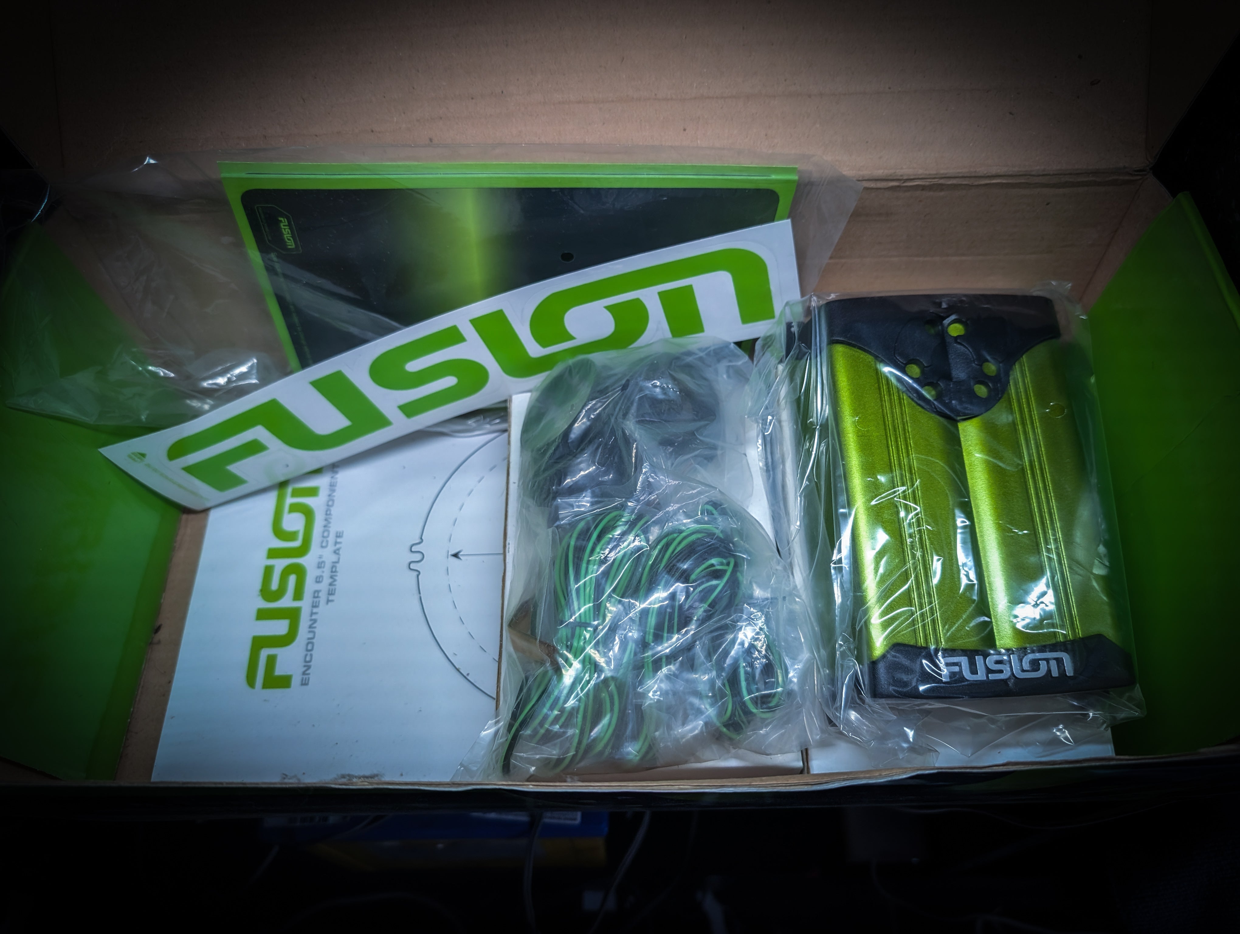 FUSION Encounter 240watt 6.5" Speakers, Tweeters and Splits ( New Old Stock )