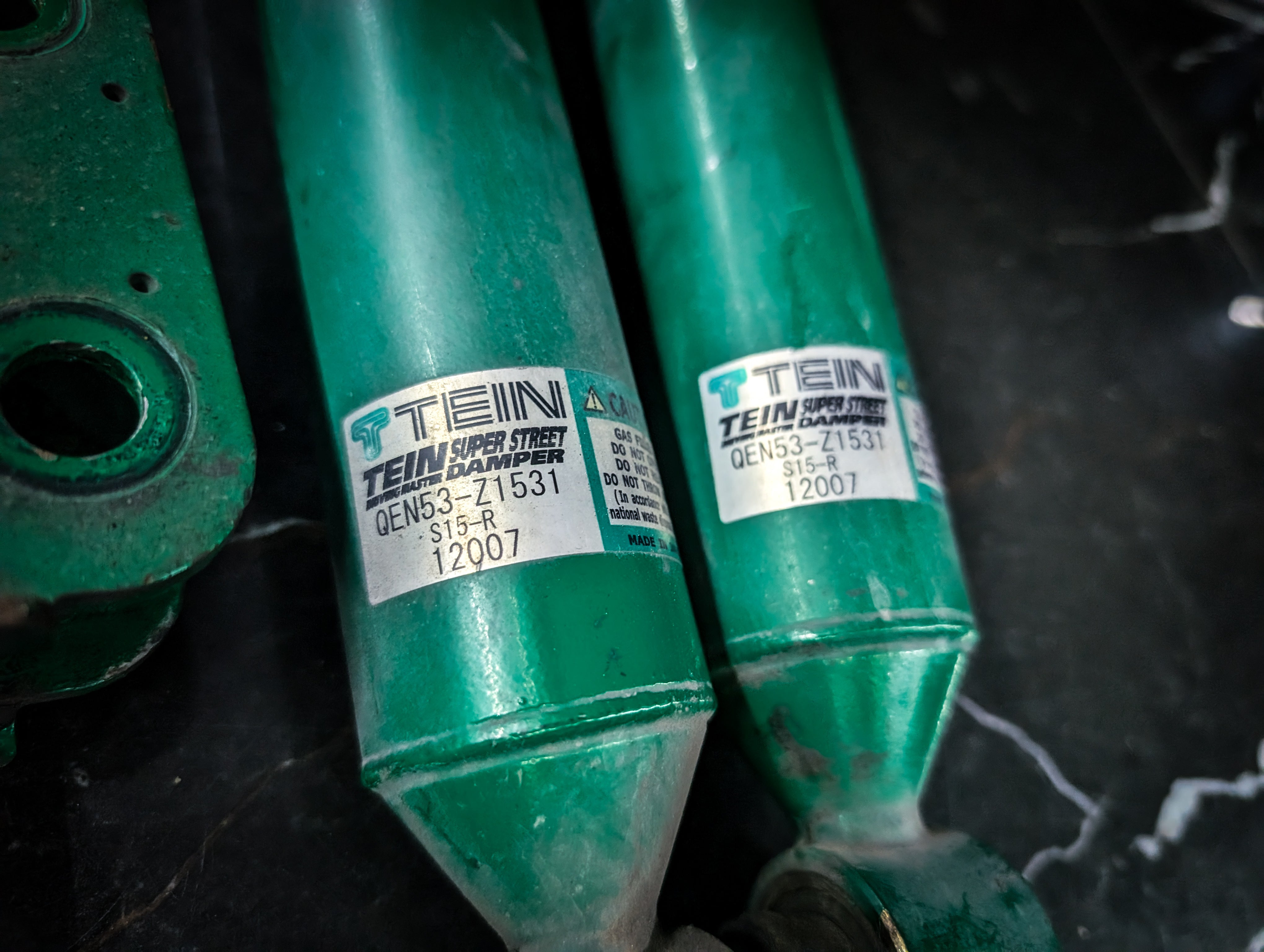TEIN SUPER STREET DAMPER S14 シルビア S15 にも NISSAN Silvia S14/S15 TEIN Super Street Damper Semi Adjustable