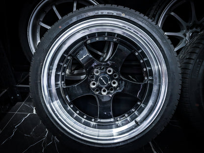 18" WORK Meister Replica Dished Wheels x 4