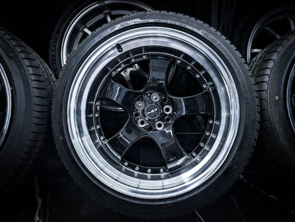 18" WORK Meister Replica Dished Wheels x 4