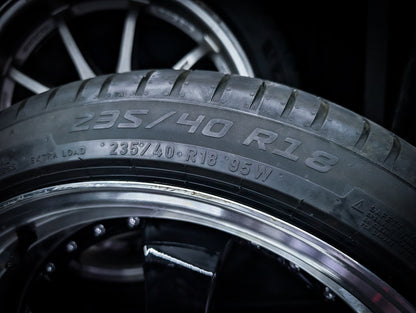 18" WORK Meister Replica Dished Wheels x 4