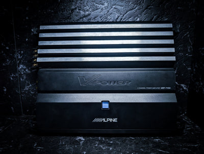 ALPINE V Power 450watt 4 Channel Amplifier