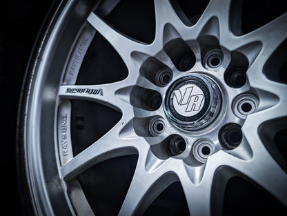 18" VOLK RAYS CE28 Silver Staggared Wheels x 4