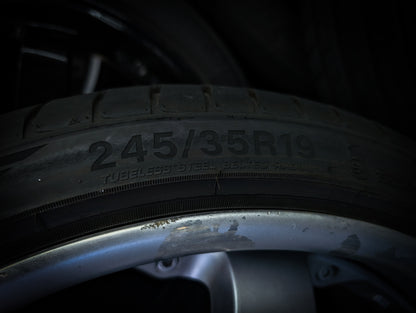 19" RACINGHART RS-721 Staggared Wheels x 4