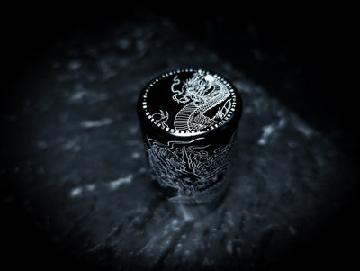 Dragon Etched Stubby Thick Grip Manual Gear Knob