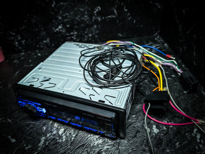 ALIPINE Bluetooth Single Din Car Stereo