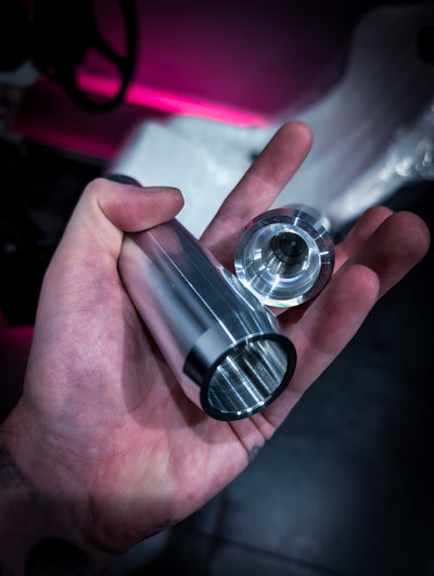 LAZER STEEL V2 Thick Grip Short or Tall Manual Gear Knobs