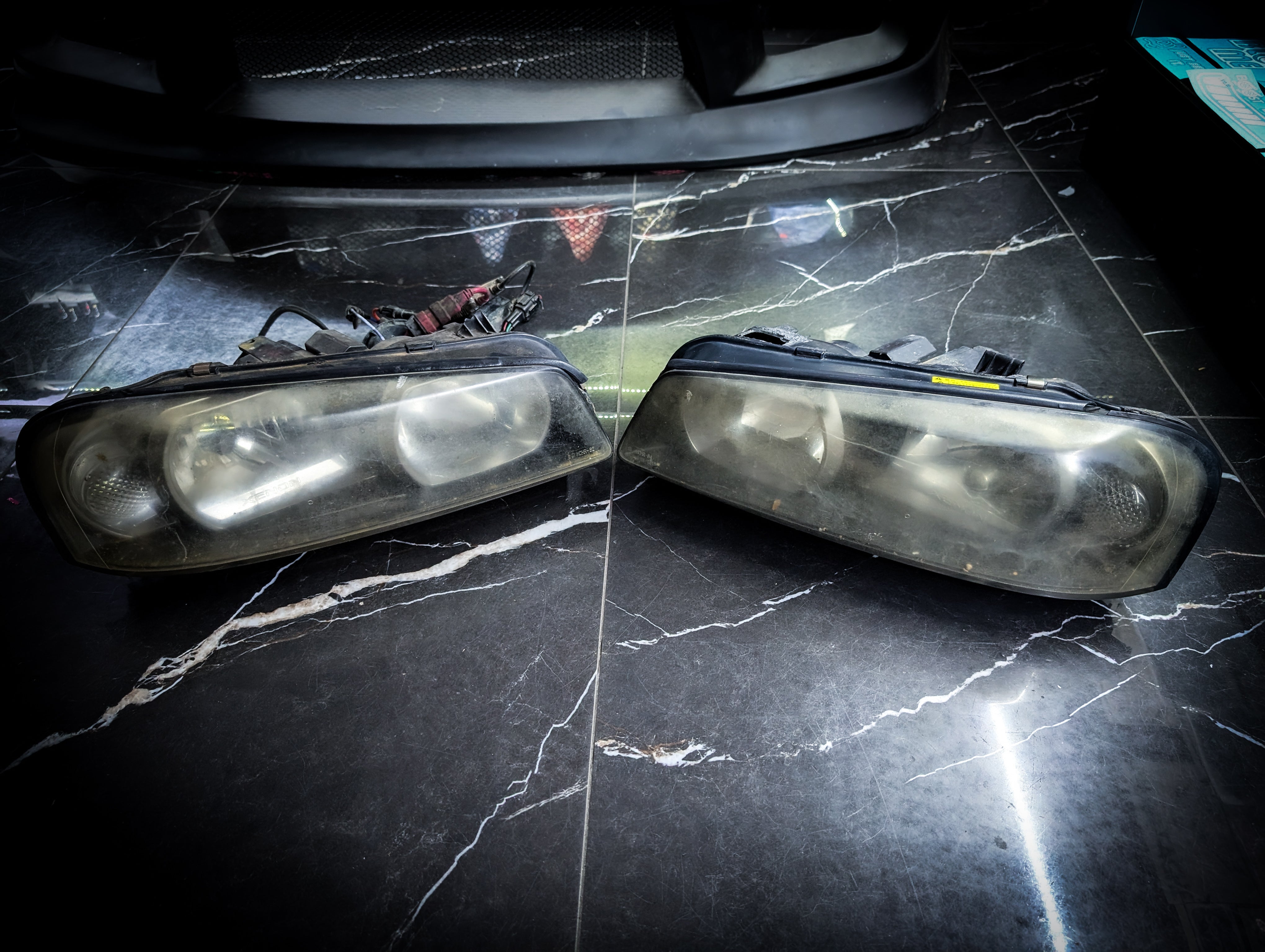 Nissan R34 Skyline XENON Headlights Pair (Rough Condition)