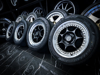 15" ENKEI RS2 2 Piece Wheels x 4