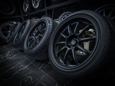 18" RAYS PRODRIVE GC-010G Staggared Wheels x 4