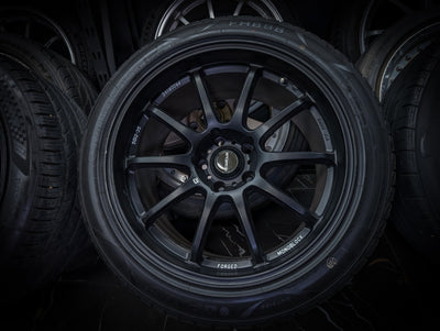 18" RAYS PRODRIVE GC-010G Staggared Wheels x 4
