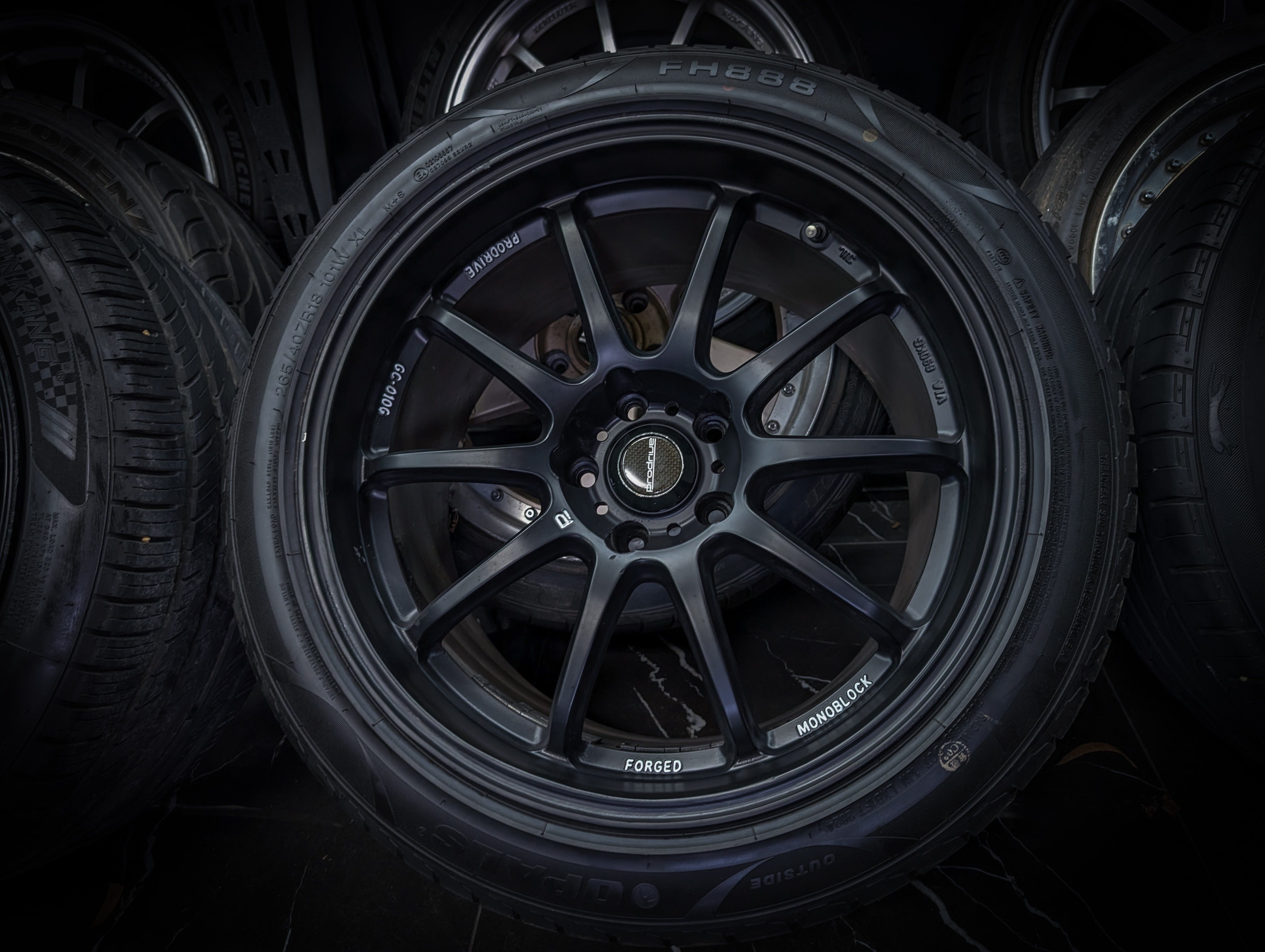 18" RAYS PRODRIVE GC-010G Wheels x 4