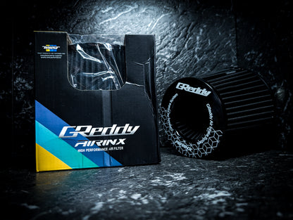 GREDDY AIRINX High Flow 3" Air Intake Pod Filter
