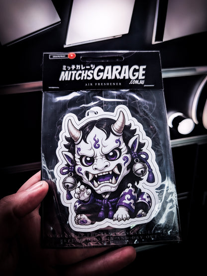 Mitch's Garage Baby Oni Grapefruit 🍇 Scented Premium Air Freshener