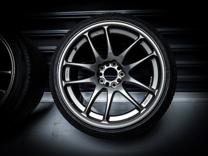 17" and 18" WORK CR Kiwami Gunmetal Wheels Set of 4