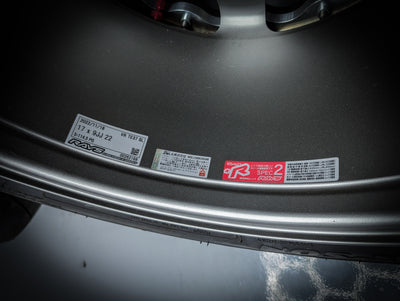 17" RAYS Gunmetal TE37-SL Custom OUTLAW DRAG BEADLOCK Wheels x 2