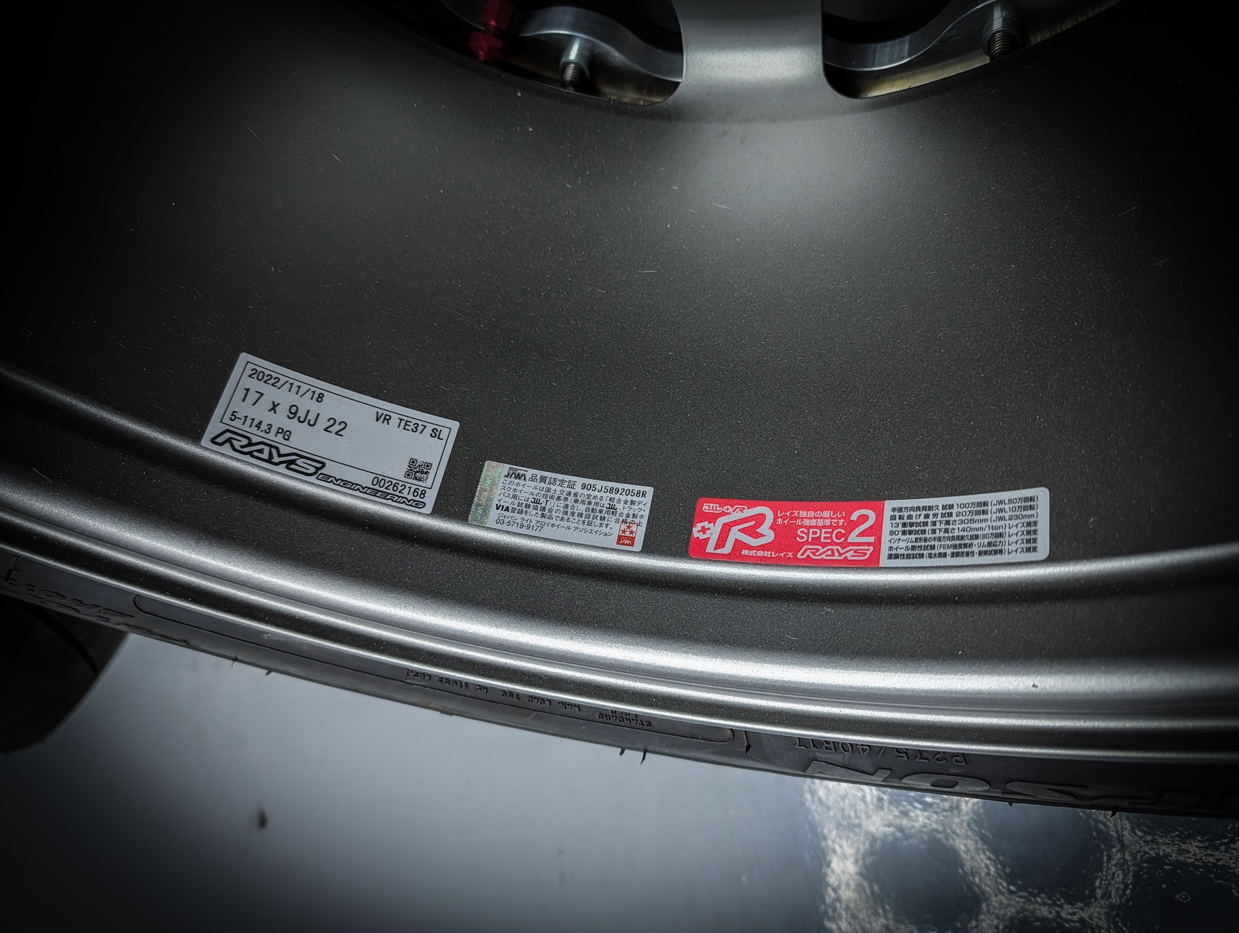 17" RAYS Gunmetal TE37-SL Custom OUTLAW DRAG BEADLOCK Wheels x 4