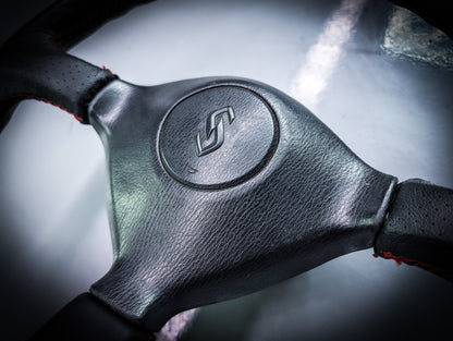 Nissan R33 Skyline Series 1 Retrimmed Steering Wheel