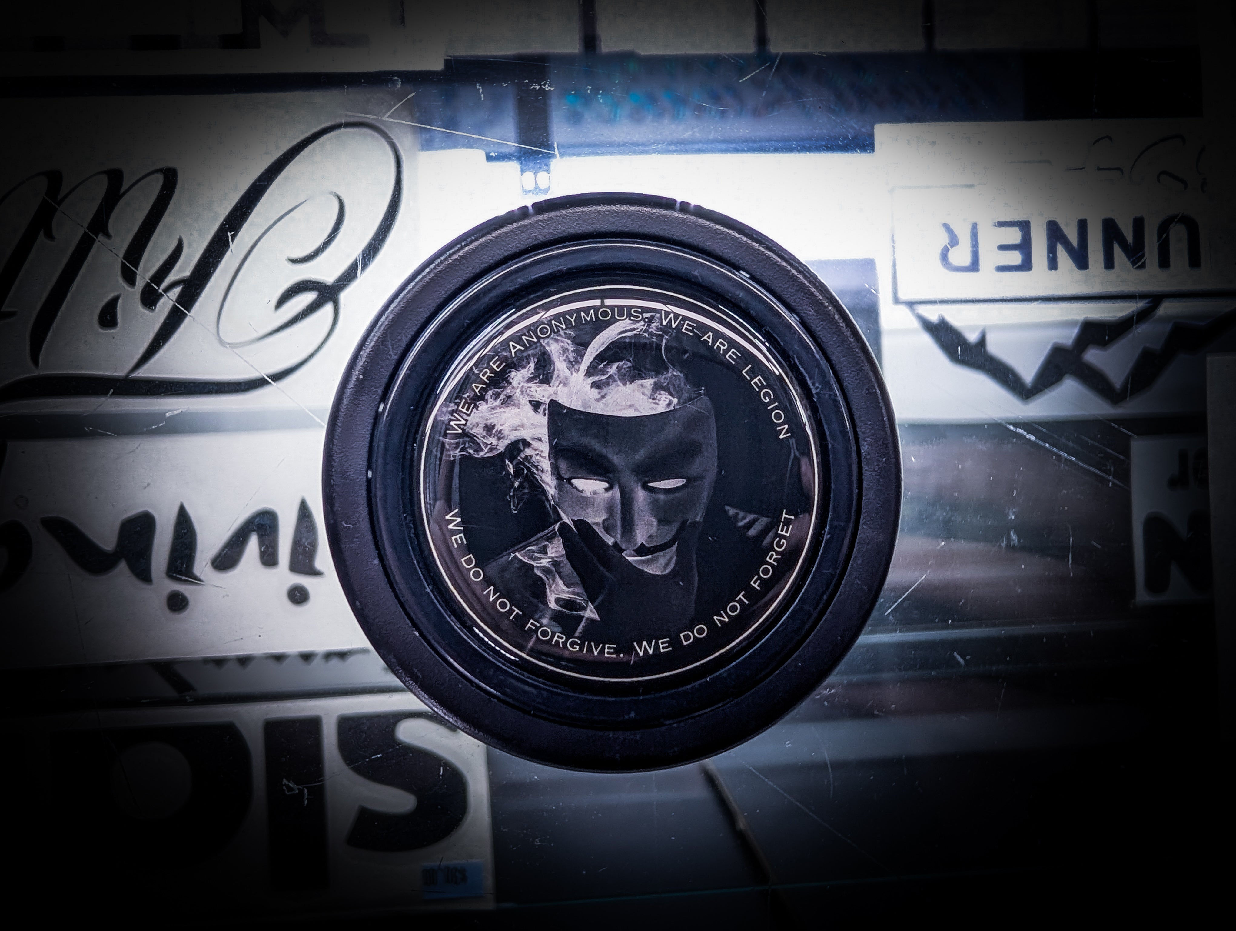 Anonymous Steering Wheel Horn Button