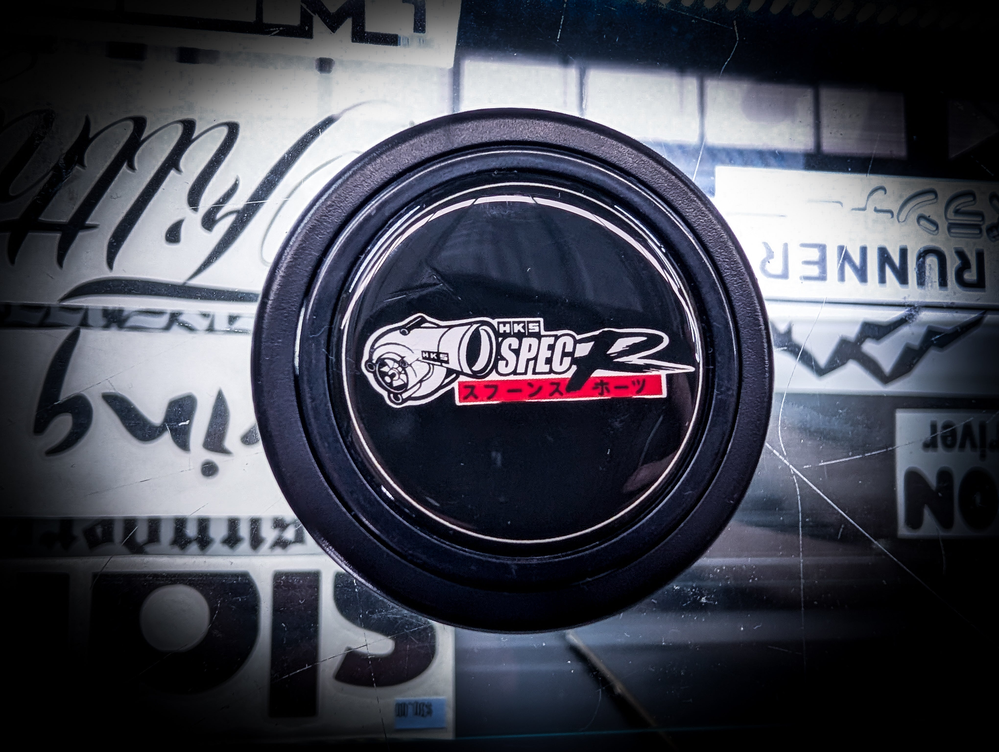 SPEC R Turbo Steering Wheel Horn Button