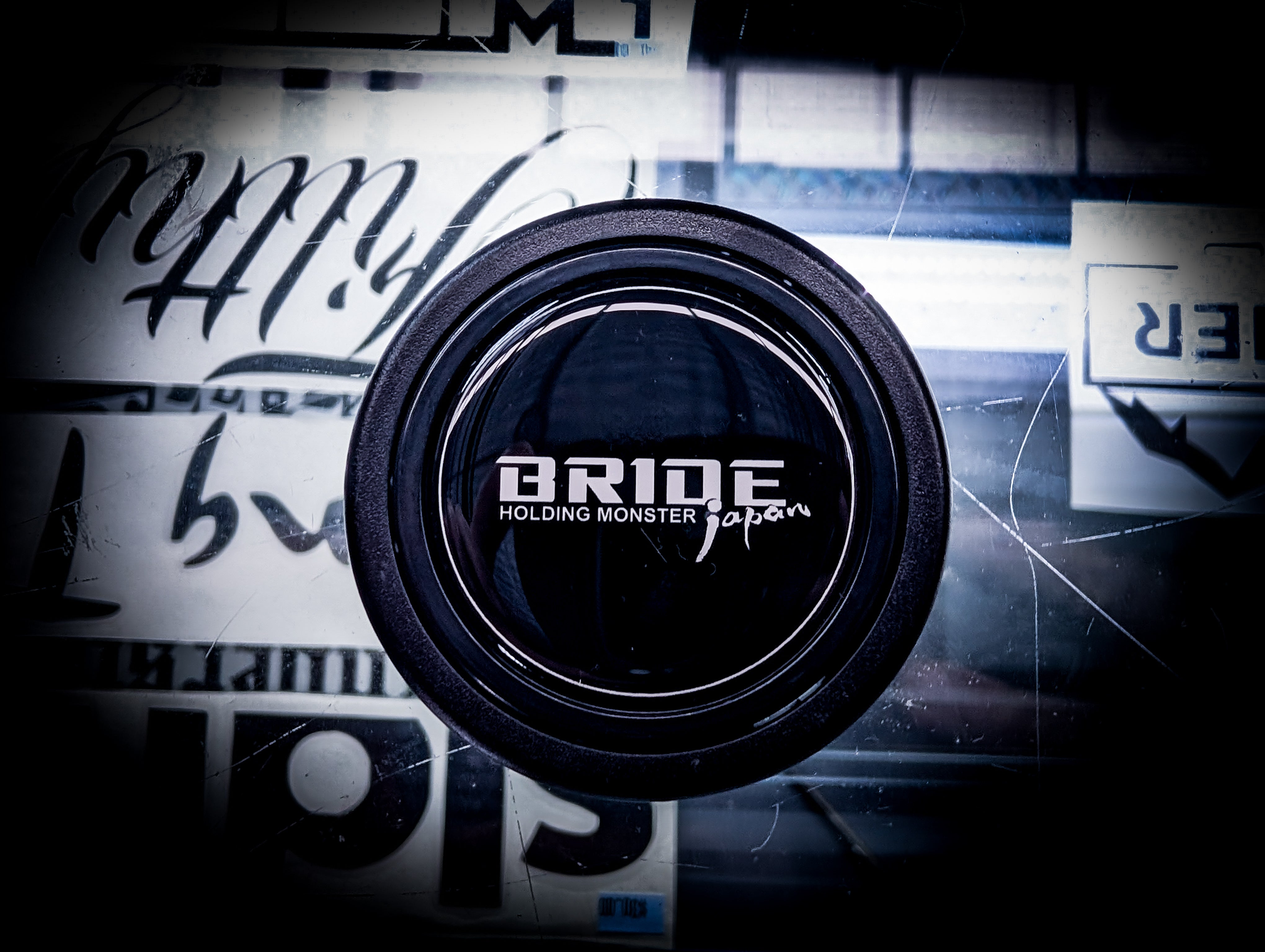 BRIDE Japan Steering Wheel Horn Button