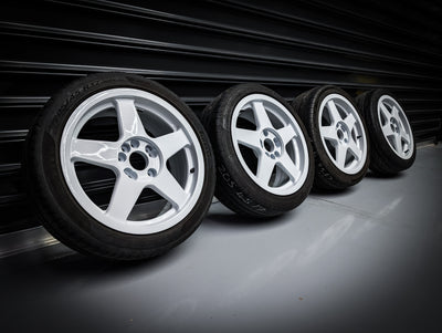 17" White Star Japanese Wheels x 4